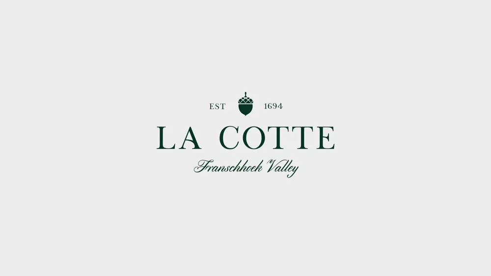 La Cotte Franschhoek: brand work